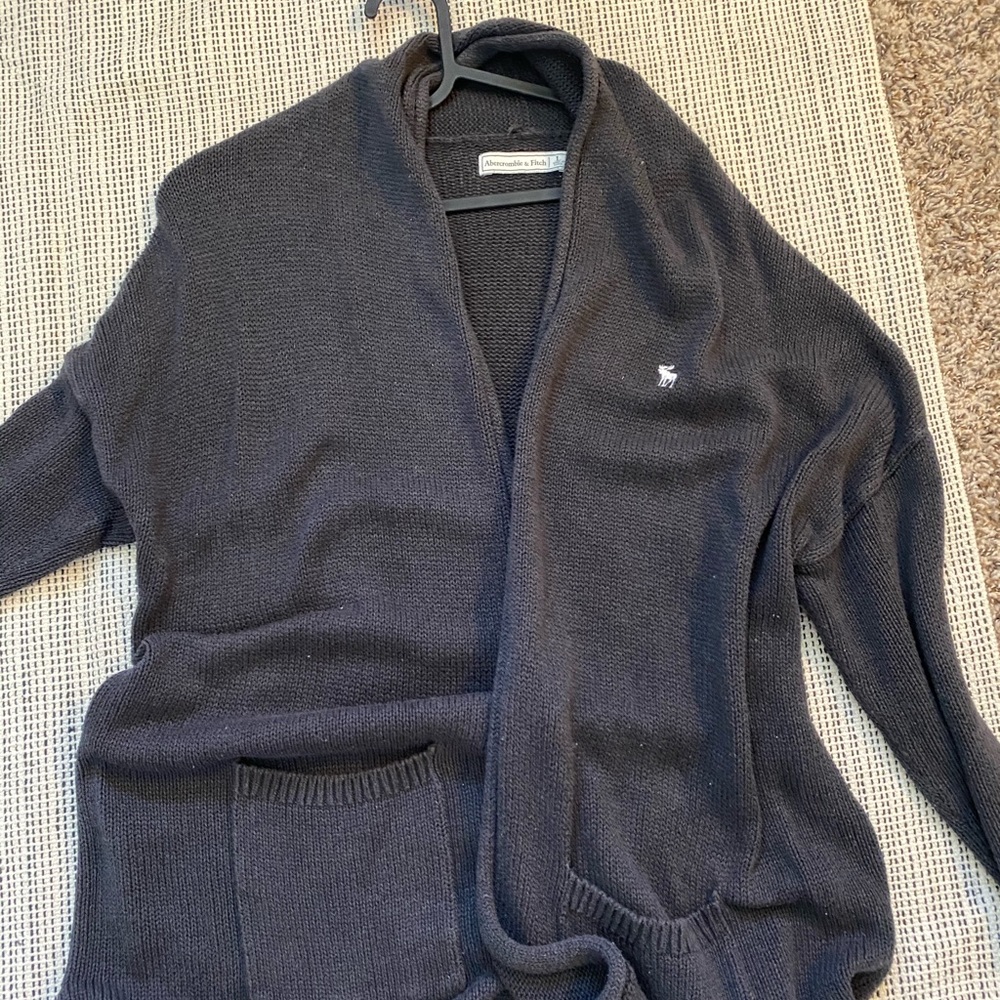 A&F sweater coat